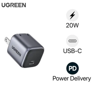 Sạc Ugreen GAN Nexode USB-C (US) 20W CD318 90902